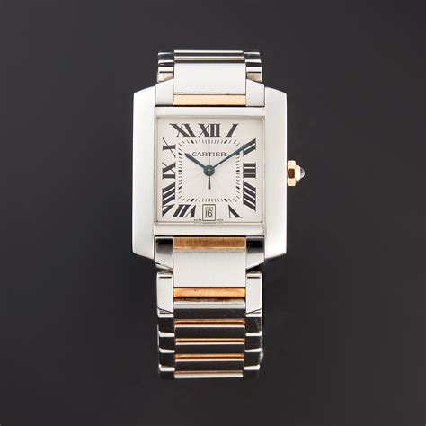 used cartier tank francaise.